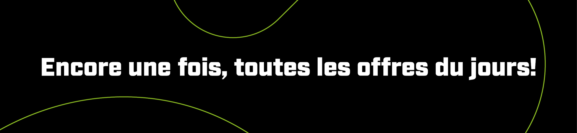 Elke dag een scherpe actie